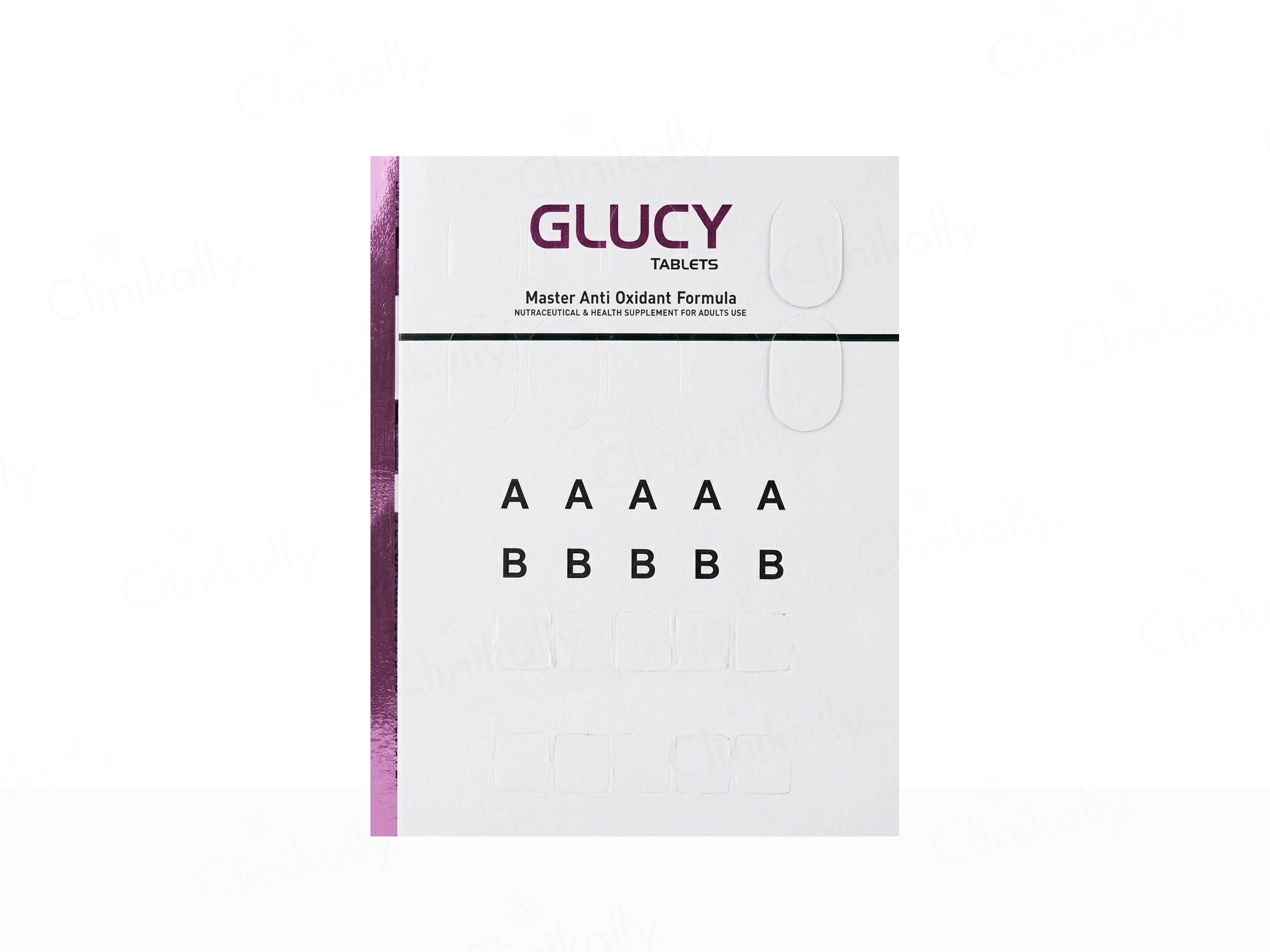 Glucy Master Anti Oxidant Combo Kit Tablet