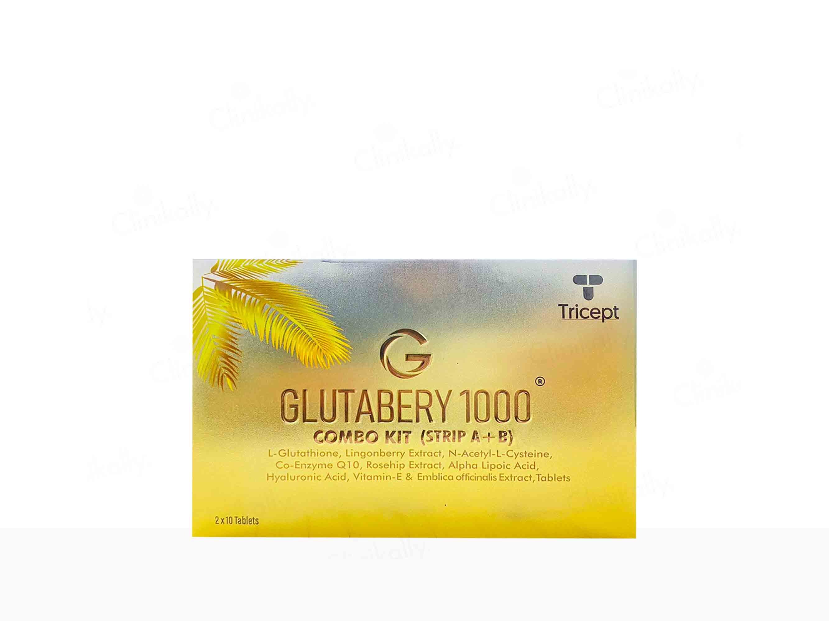 Tricept Glutabery 1000 Combo Kit