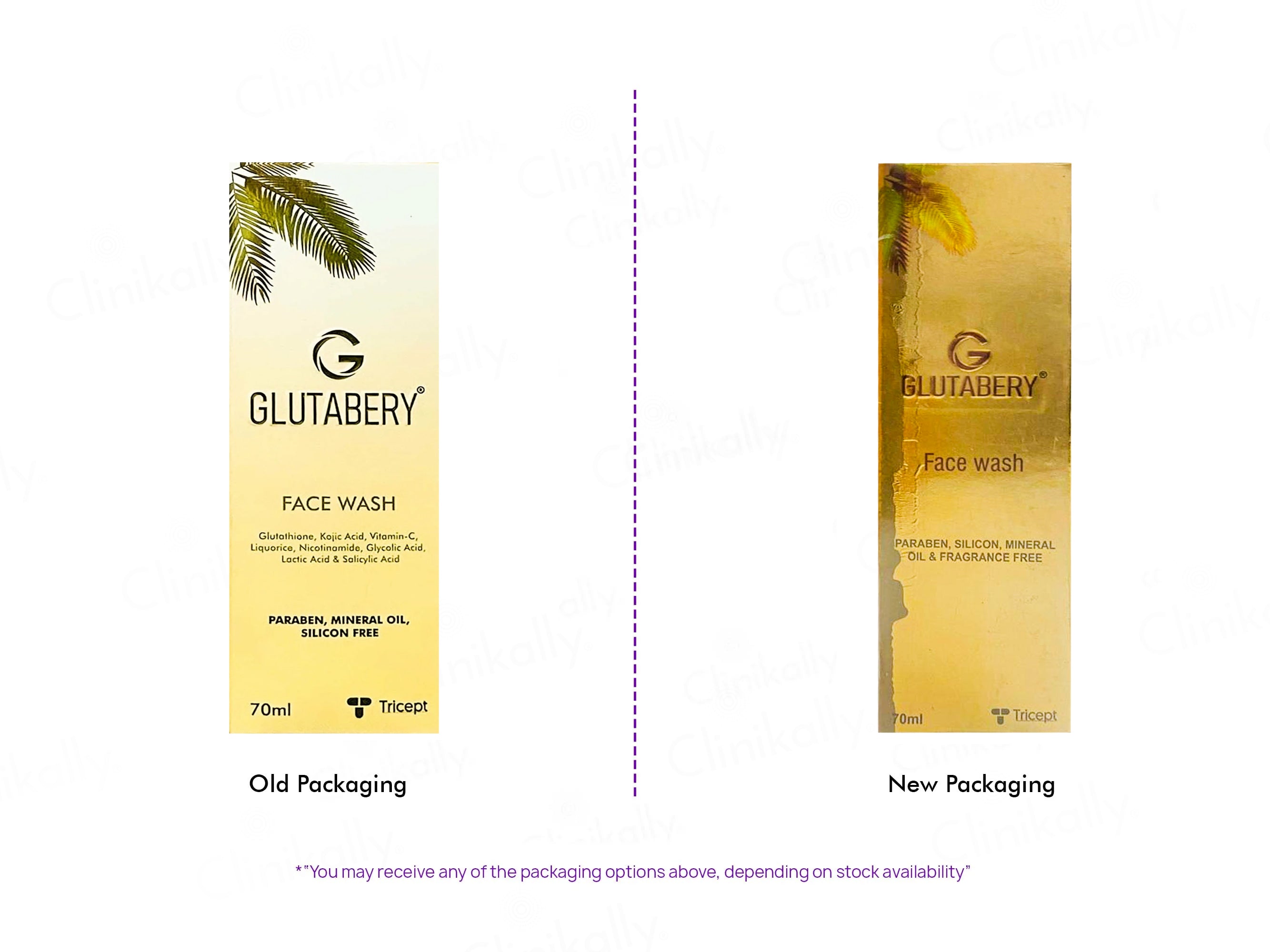 Tricept Glutabery Face Wash