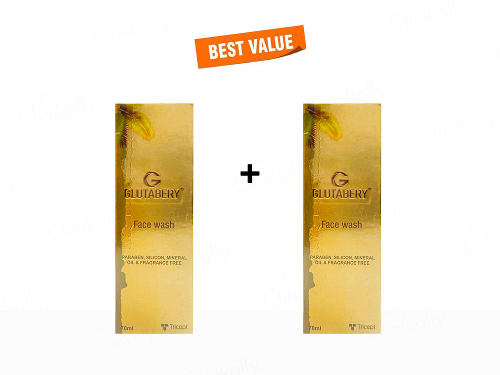 Tricept Glutabery Face Wash