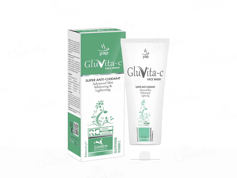 Gluvita-C Super Anti-Oxidant Advanced Skin Whitening & Lightening Face Wash
