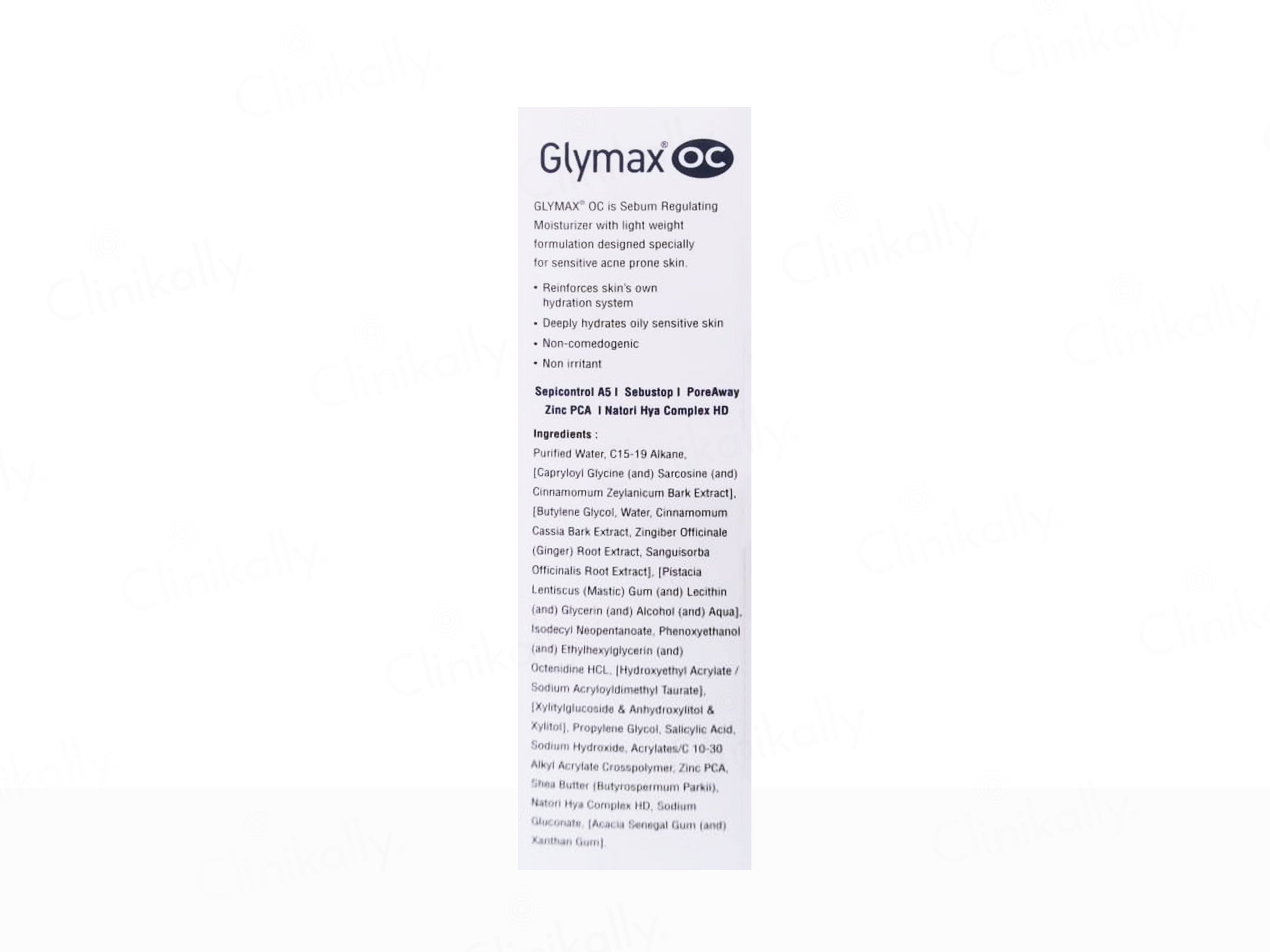 Glymax OC Sebum Regulating Moisturizer