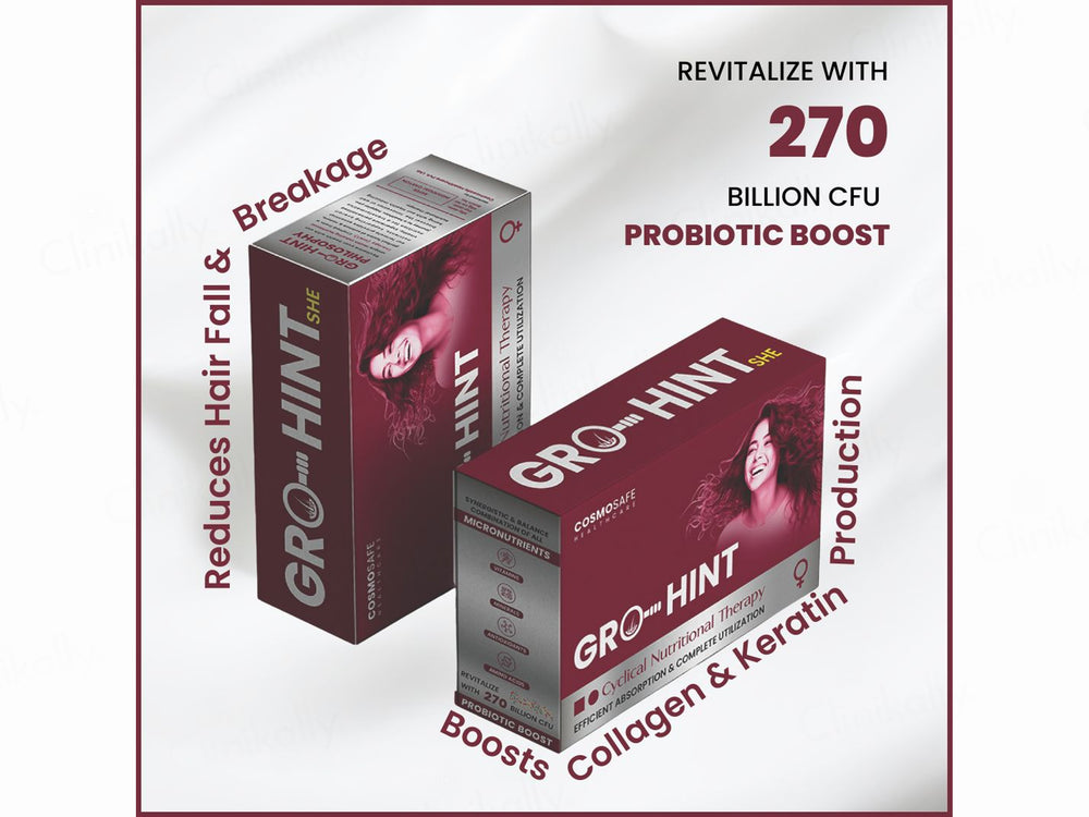 Grohint SHE Cyclical Hair Nutritional Therapy Kit