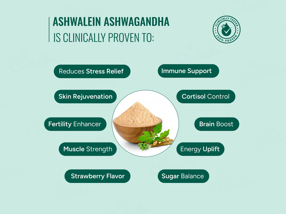 Gut & Beyond Ashwagandha Gummies - Strawberry Flavour