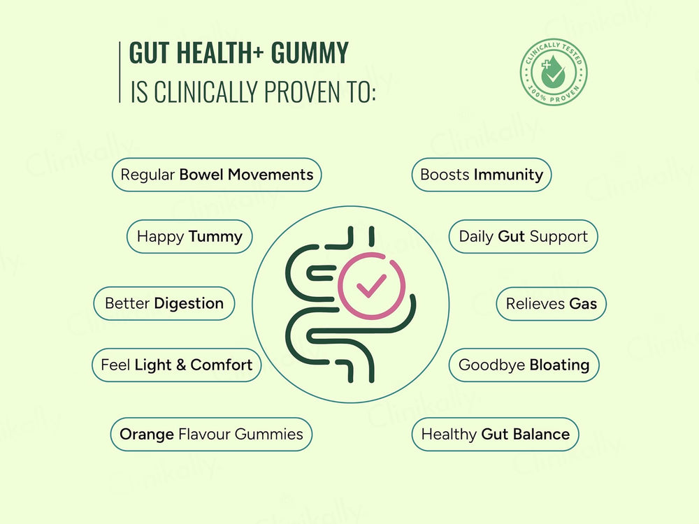 Gut & Beyond Gut Health+ Probiotic + Prebiotic Gummies - Orange Flavour
