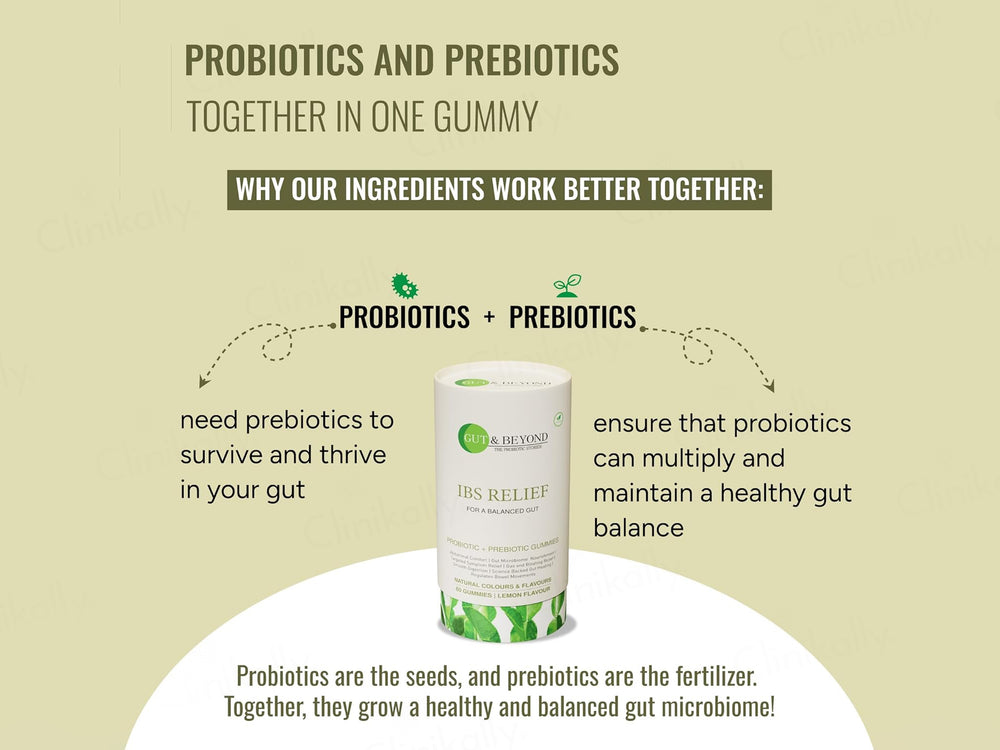 Gut & Beyond IBS Relief Gummies - Lemon Flavour