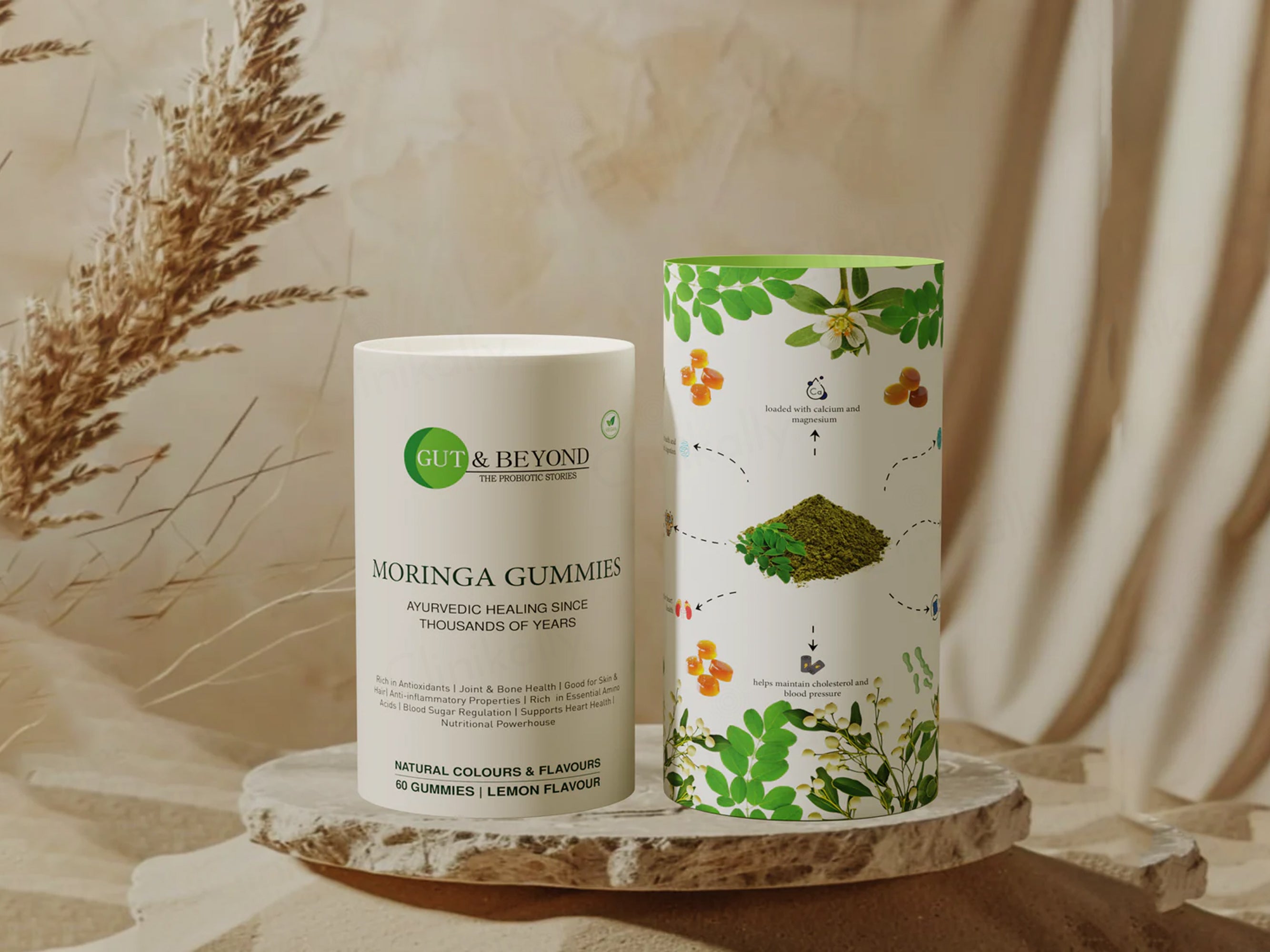 Gut & Beyond Moringa Gummies - Lemon Flavour