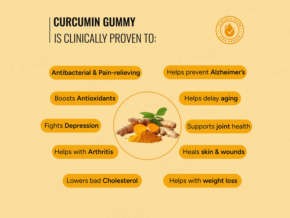 Gut & Beyond Nano Curcumin Gummies - Mango Flavour
