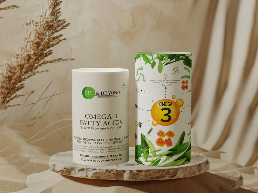 Gut & Beyond Omega-3 Fatty Acids Gummies - Coffee Flavour