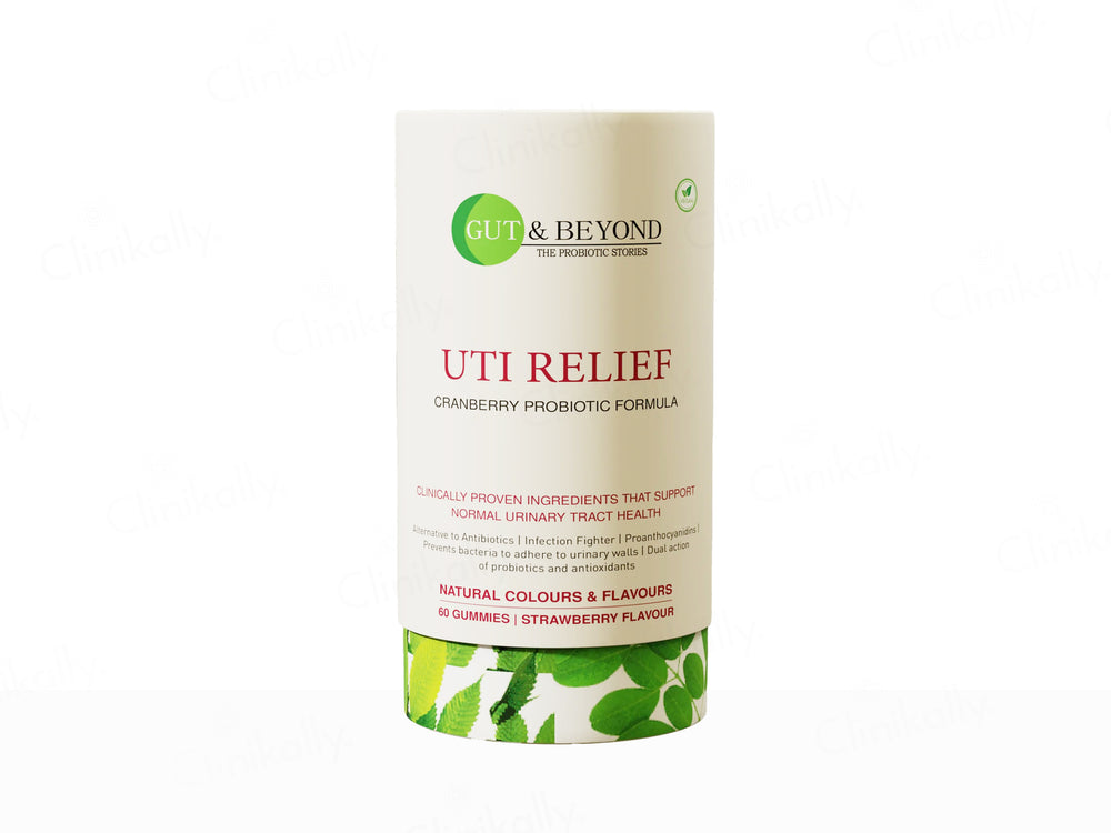Gut & Beyond UTI Relief Gummies - Strawberry Flavour