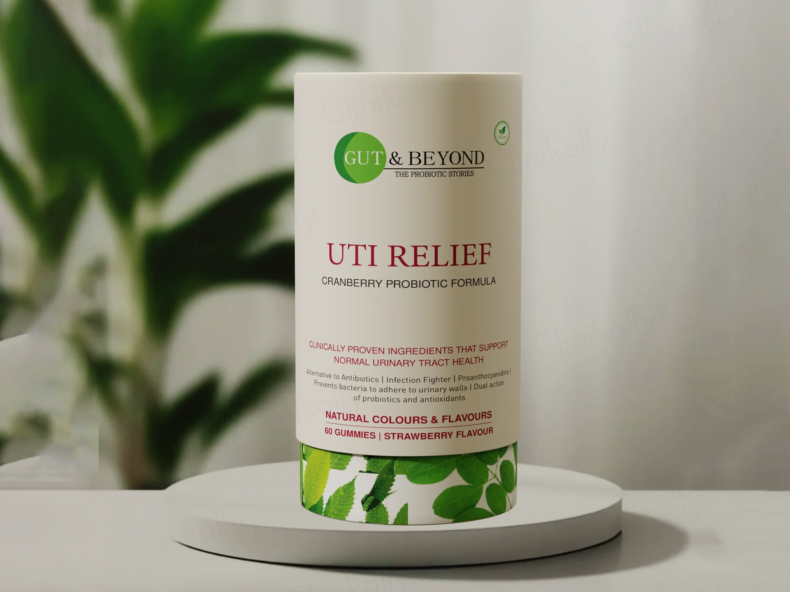 Gut & Beyond UTI Relief Gummies - Strawberry Flavour