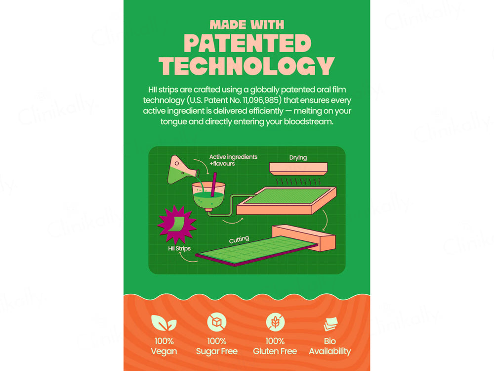 HII Health Inside It Sound Sleep Oral Strip - Elaichi Flavour