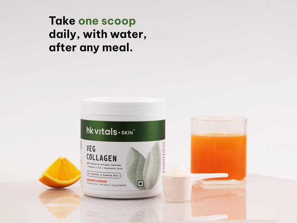 HK Vitals 100% Veg Collagen Powder - Orange