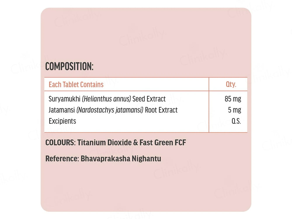 HK Vitals Biotin Anti-Hairfall Supplement Tablet