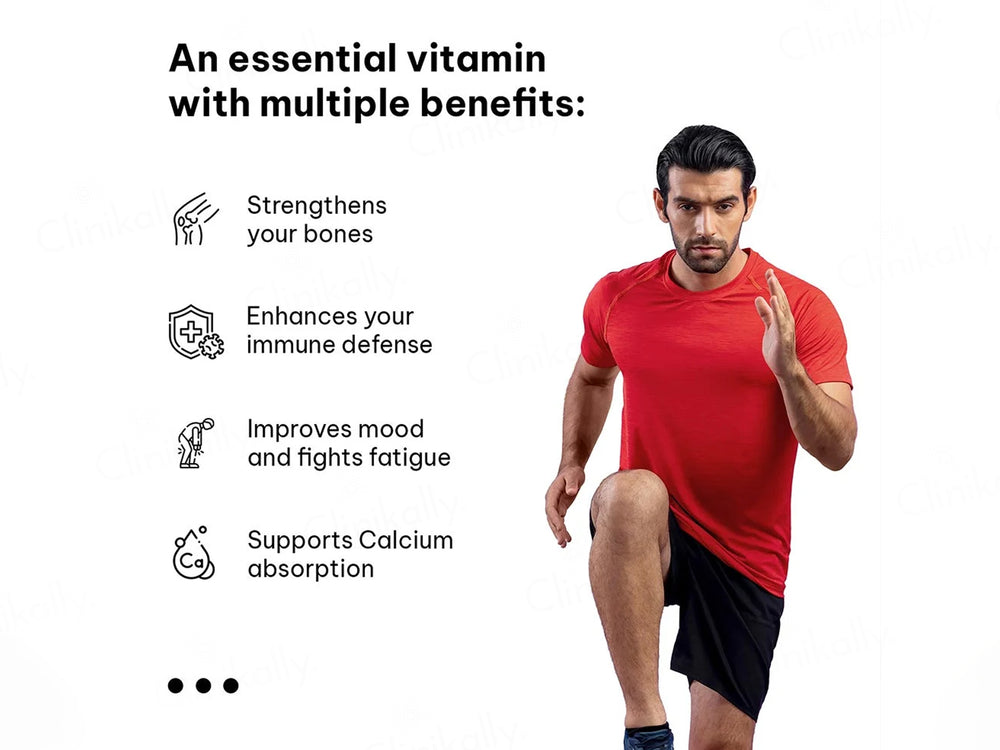 HK Vitals Vitamin D3 Soft Gelatin Capsule