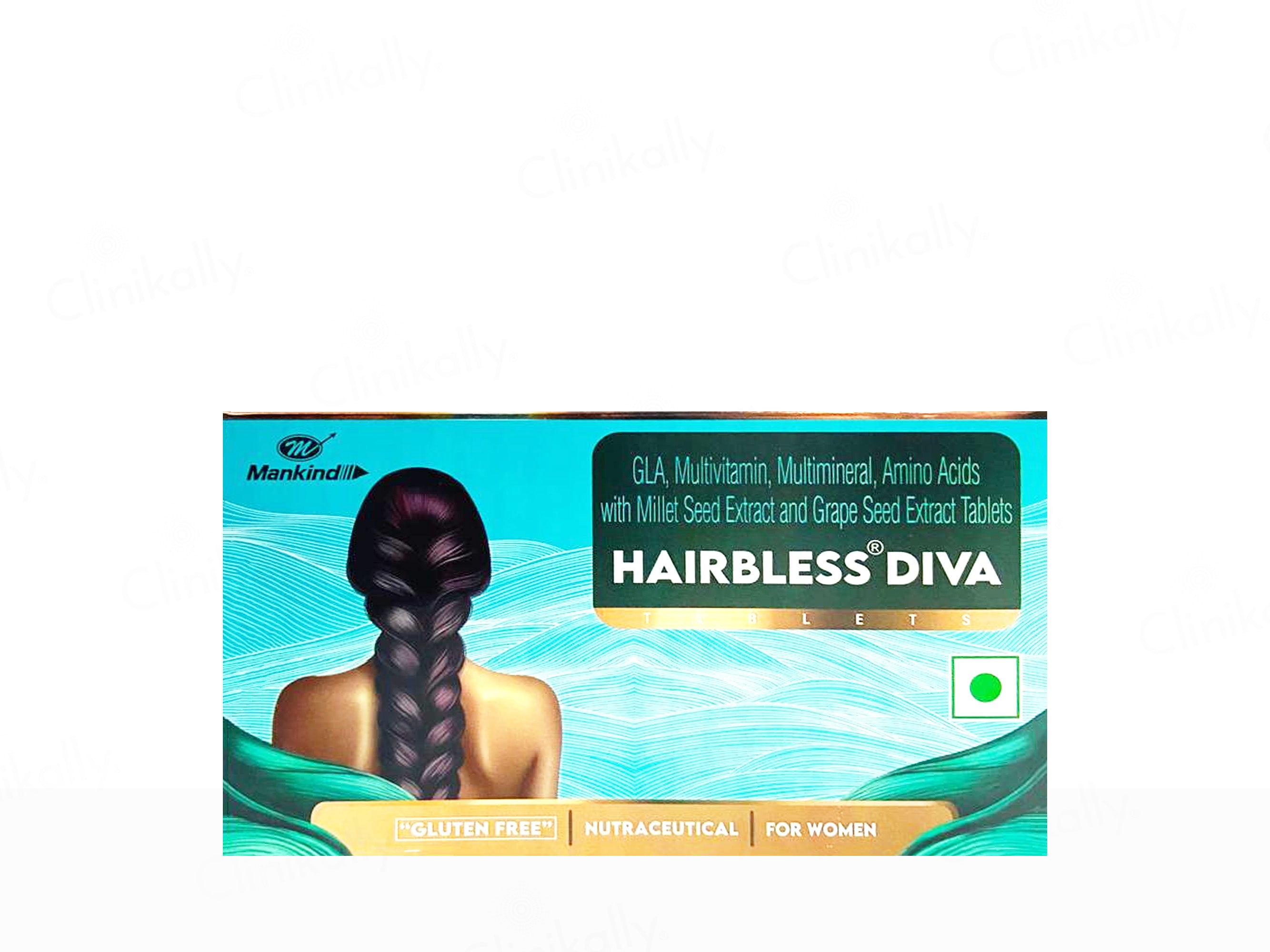 Hairbless Diva Nutraceutical Tablet For Women
