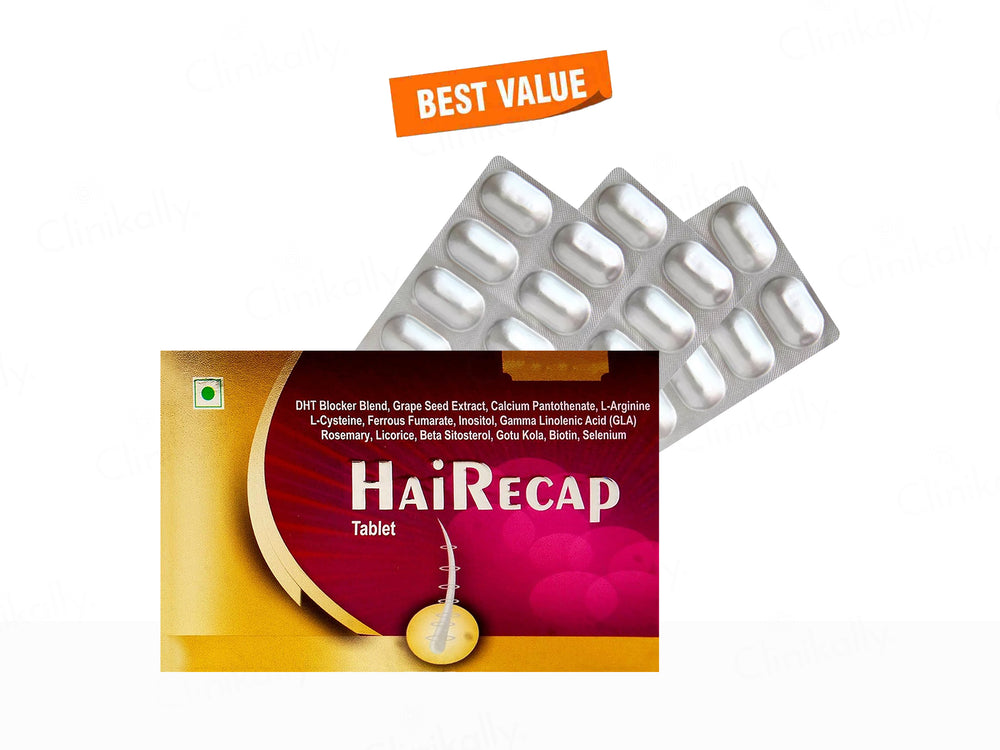 HaiRecap Nutraceutical Hair Growth Tablet