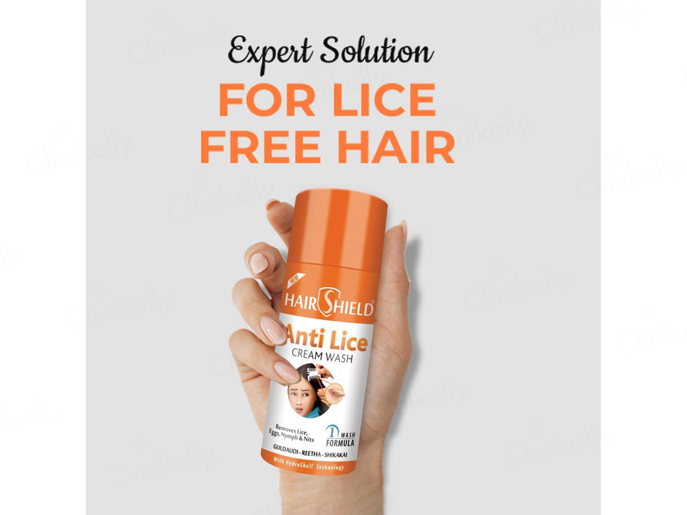 Hairshield Anti Lice Hair & Scalp Cream Wash