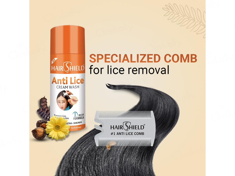 Hairshield Anti Lice Hair & Scalp Cream Wash