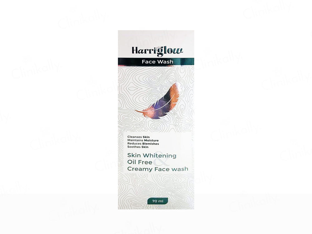 Harriglow Skin Whitening Oil Free Creamy Face Wash