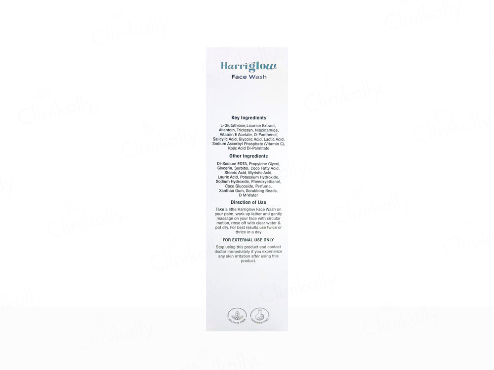 Harriglow Skin Whitening Oil Free Creamy Face Wash