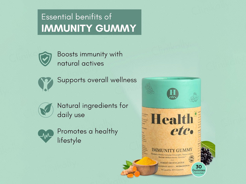 Health Etc Immunity Gummy - Forest Fruit Flavour