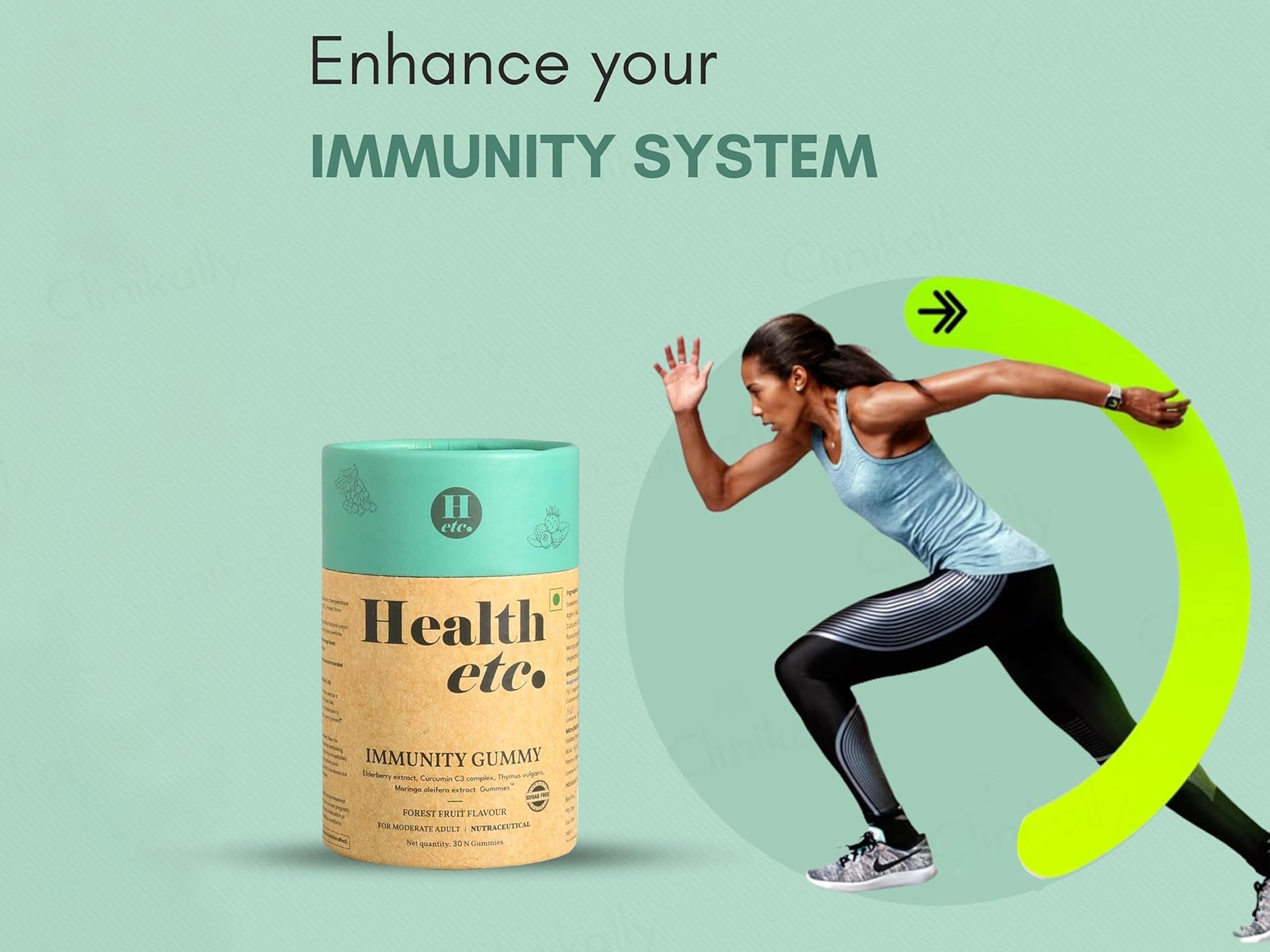 Health Etc Immunity Gummy - Forest Fruit Flavour