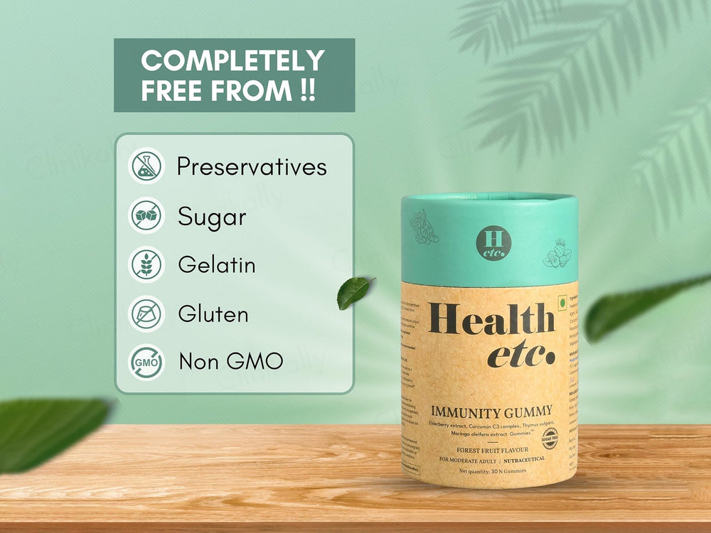 Health Etc Immunity Gummy - Forest Fruit Flavour