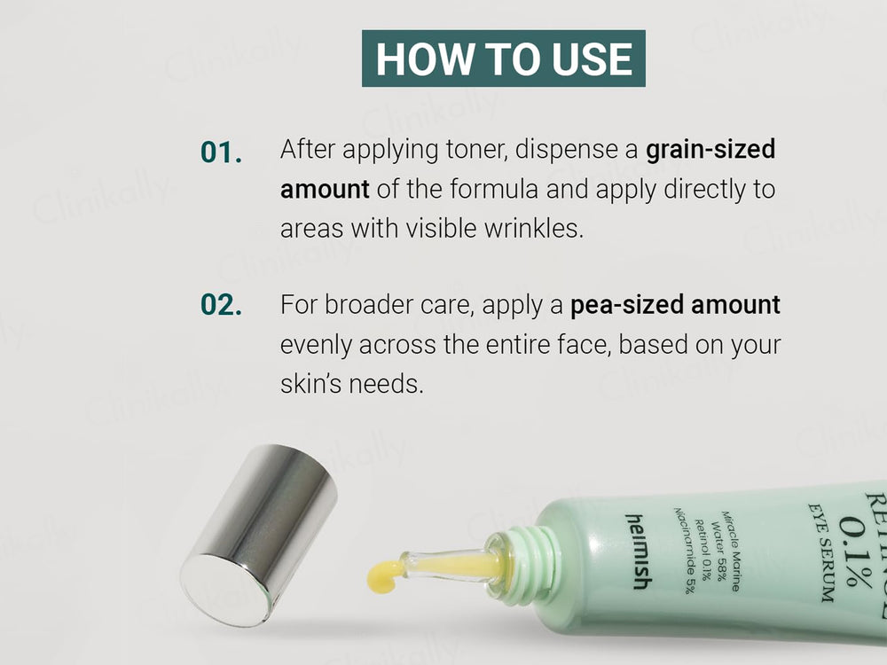 Heimish Marine Care 0.1% Retinol Eye Serum