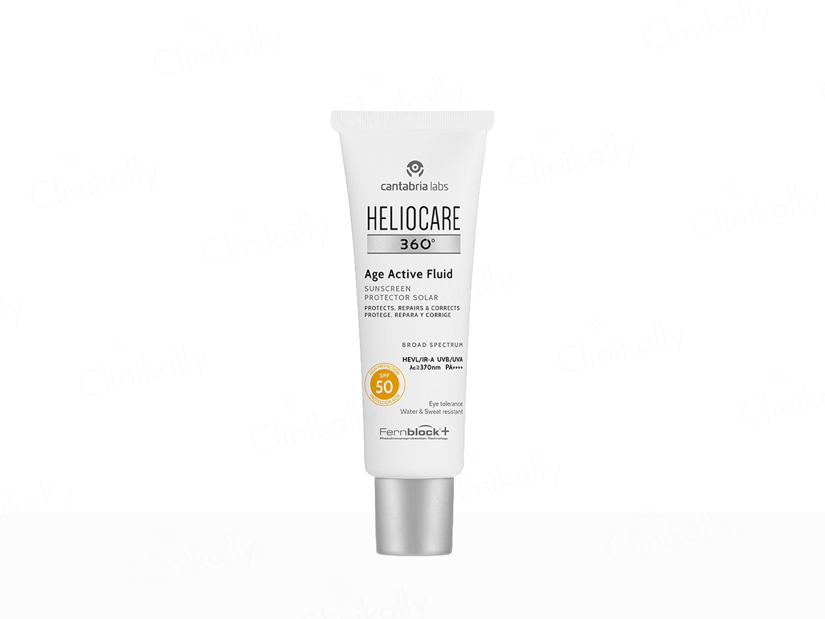Heliocare 360 Age Active Fluid Protector Solar Sunscreen SPF 50 PA++++