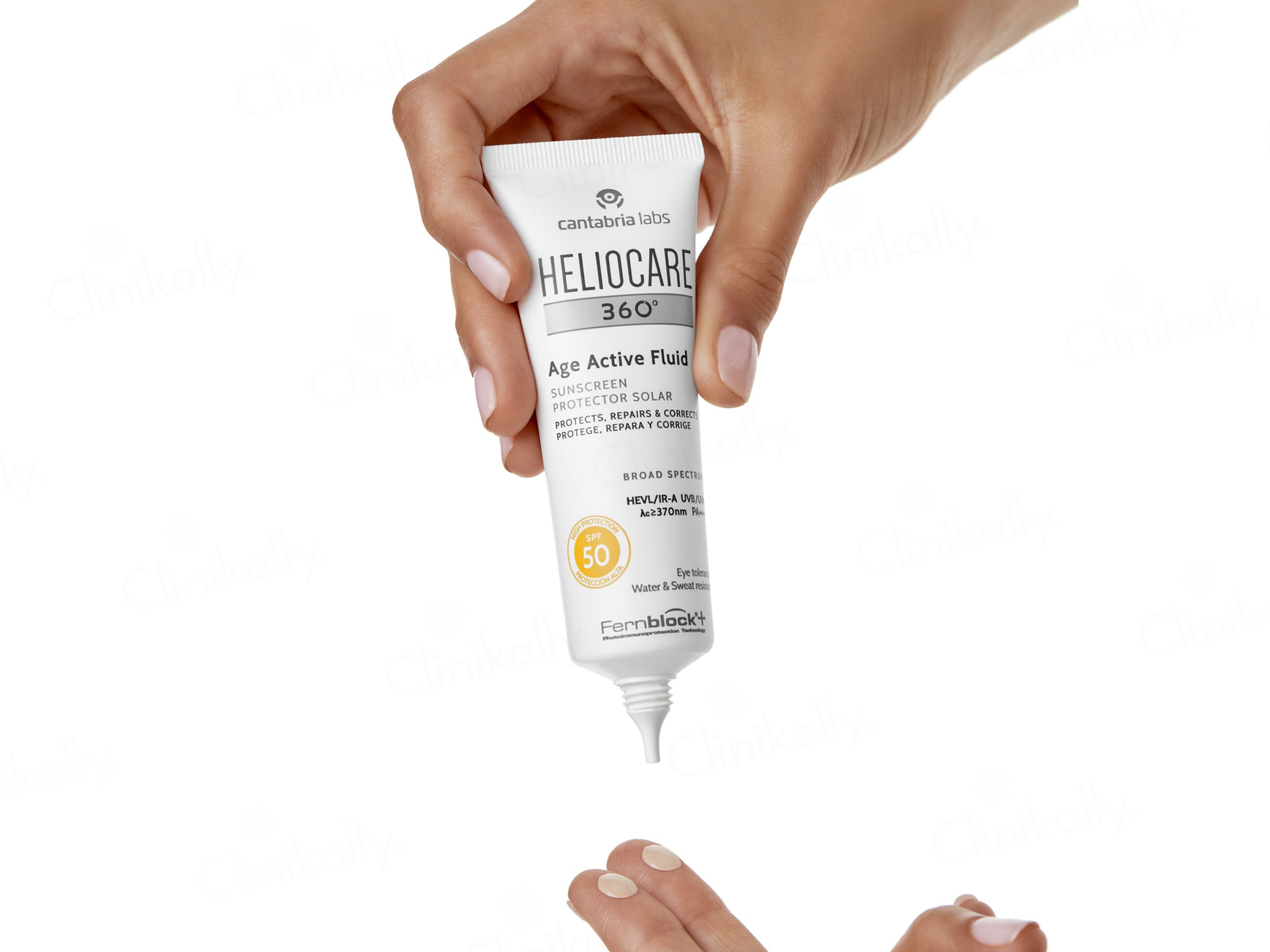 Heliocare 360 Age Active Fluid Protector Solar Sunscreen SPF 50 PA++++