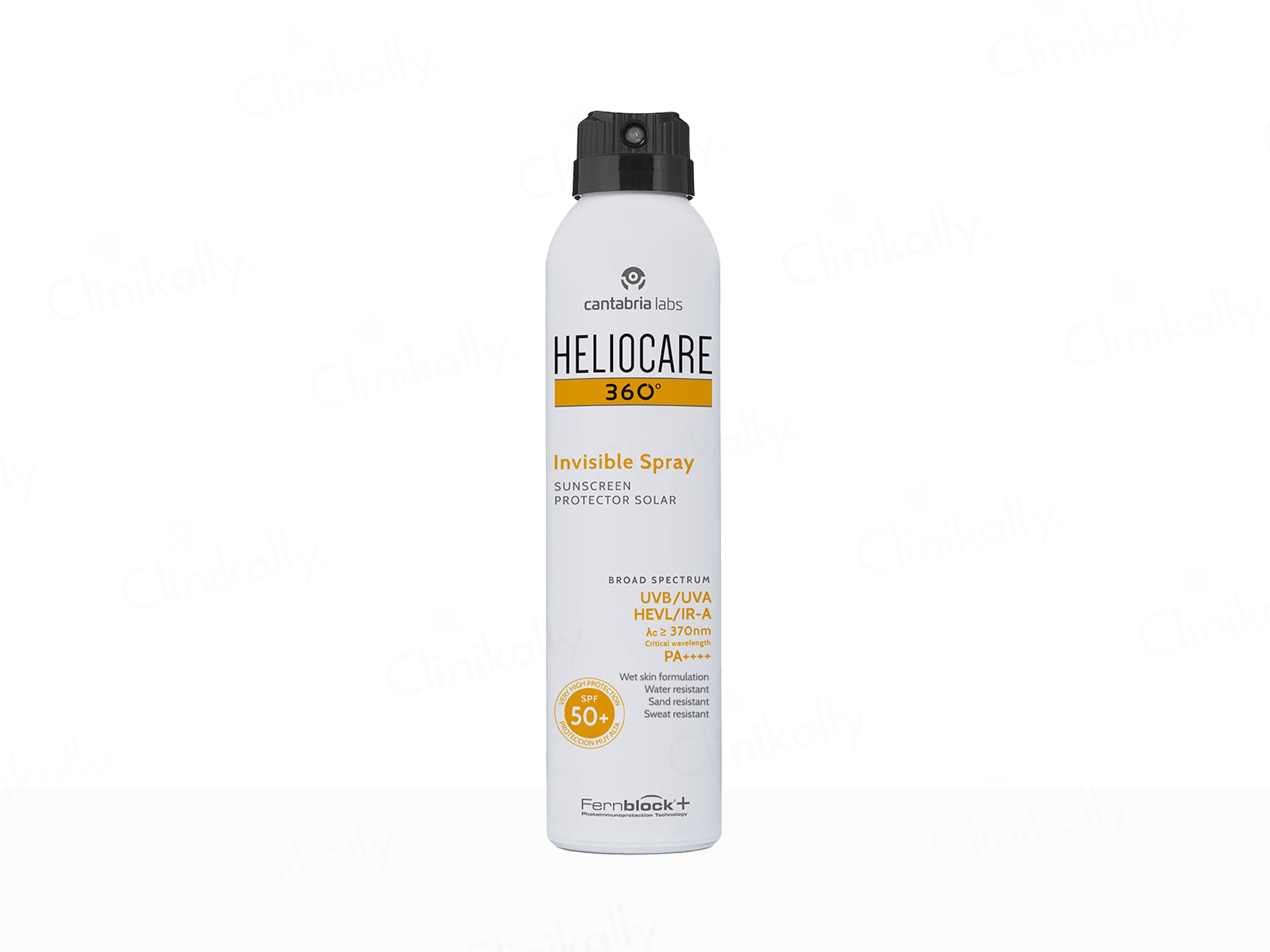 Heliocare 360 Invisible Spray Protector Solar Sunscreen SPF 50+ PA++++