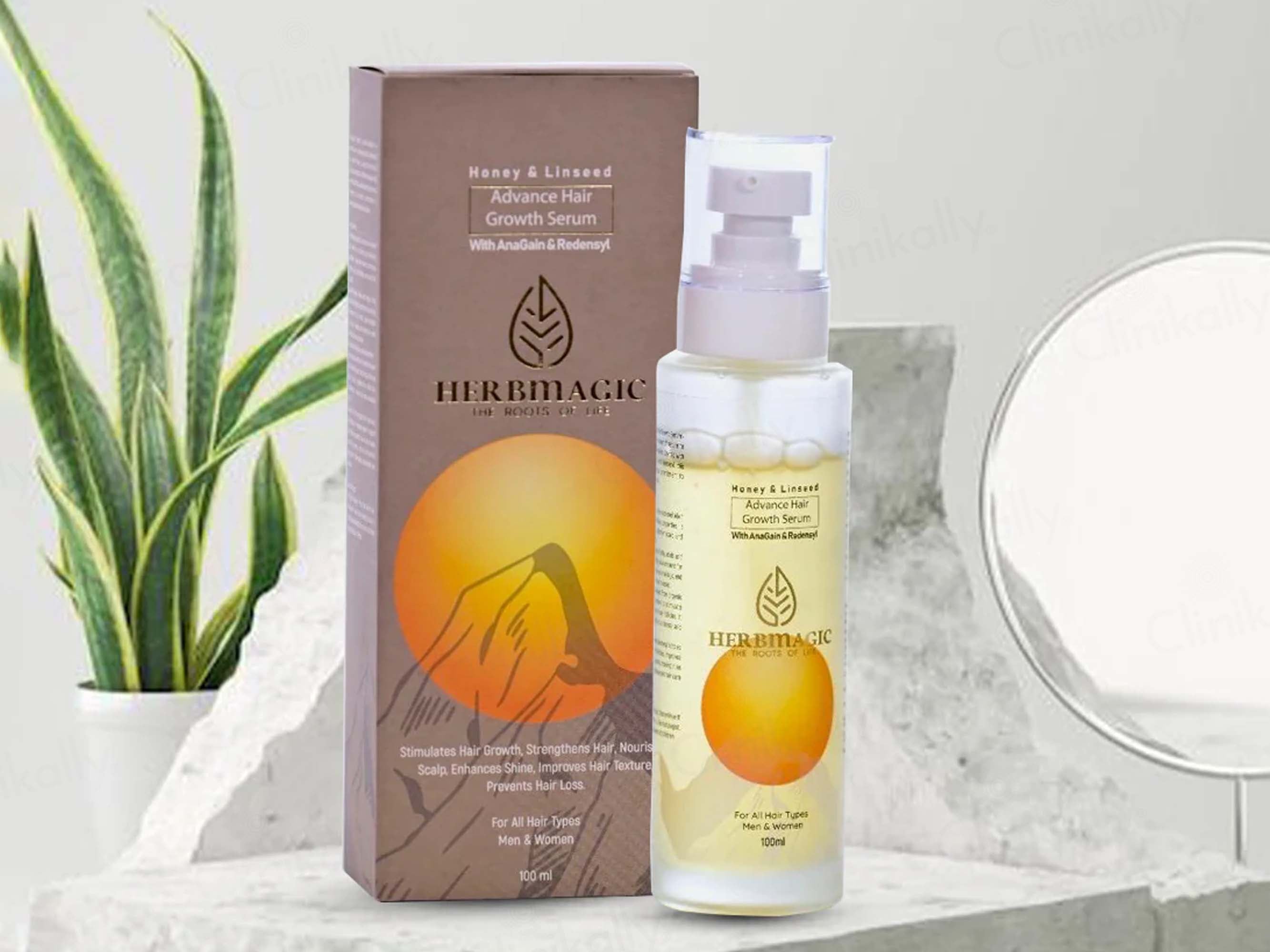 Herbmagic Honey & Linseed Advance Hair Growth Serum