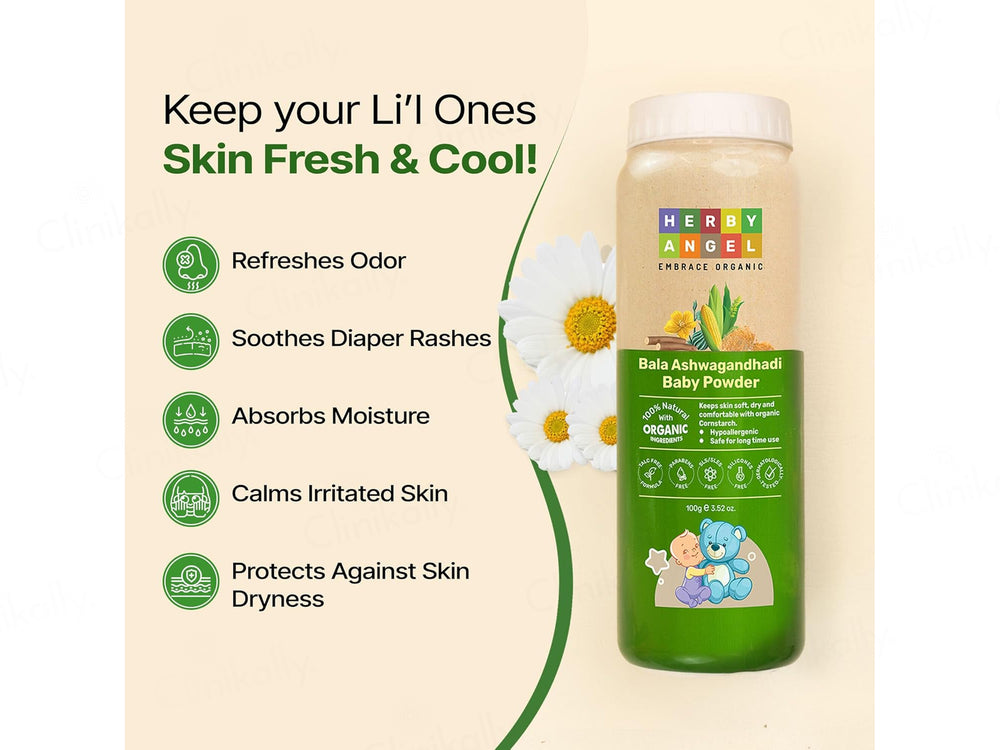 Herby Angel Bala Ashwagandhadi Baby Powder