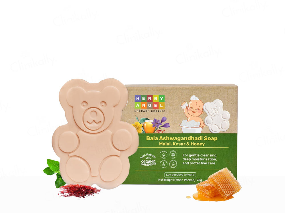 Herby Angel Bala Ashwagandhadi Soap For Babies