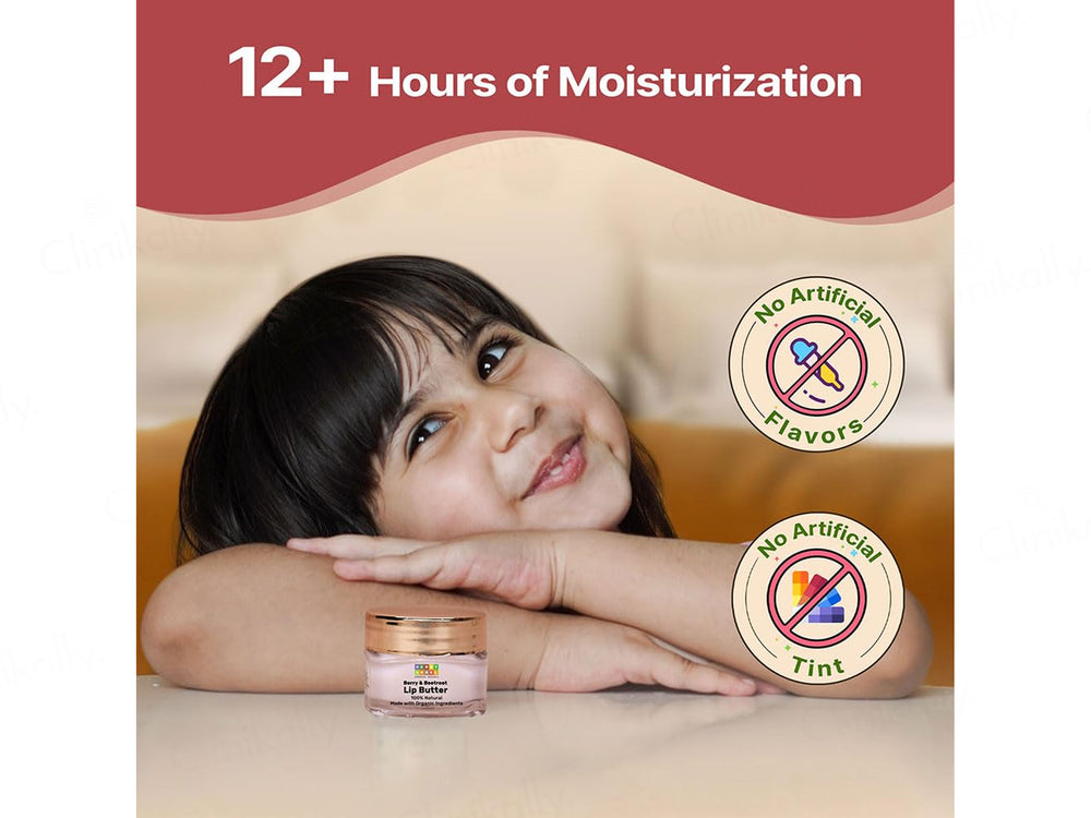 Herby Angel Berry & Beetroot Lip Butter Balm For Kids