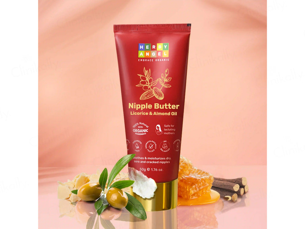 Herby Angel Nipple Butter With Licorice and Almond Oil