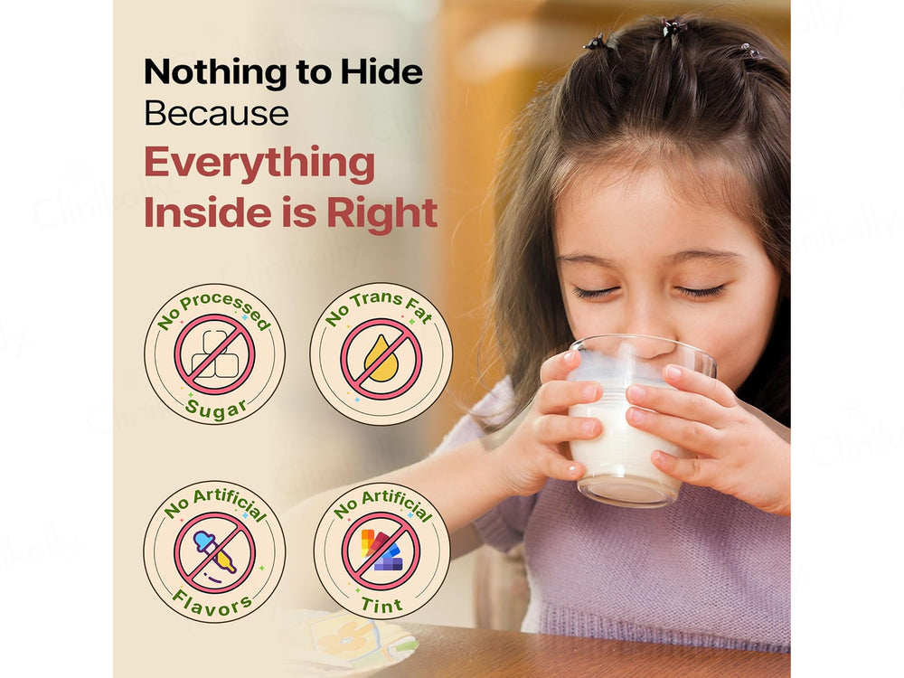 Herby Angel Super Gro Brain Booster Supplement For Kids 2+ Years - Chocolate Flavour