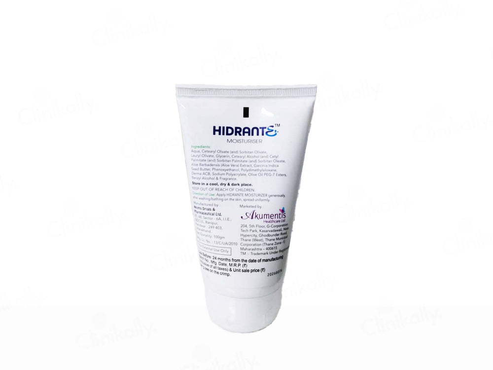 Hidrante Moisturiser For Sensitive, Itchy & Dry Skin
