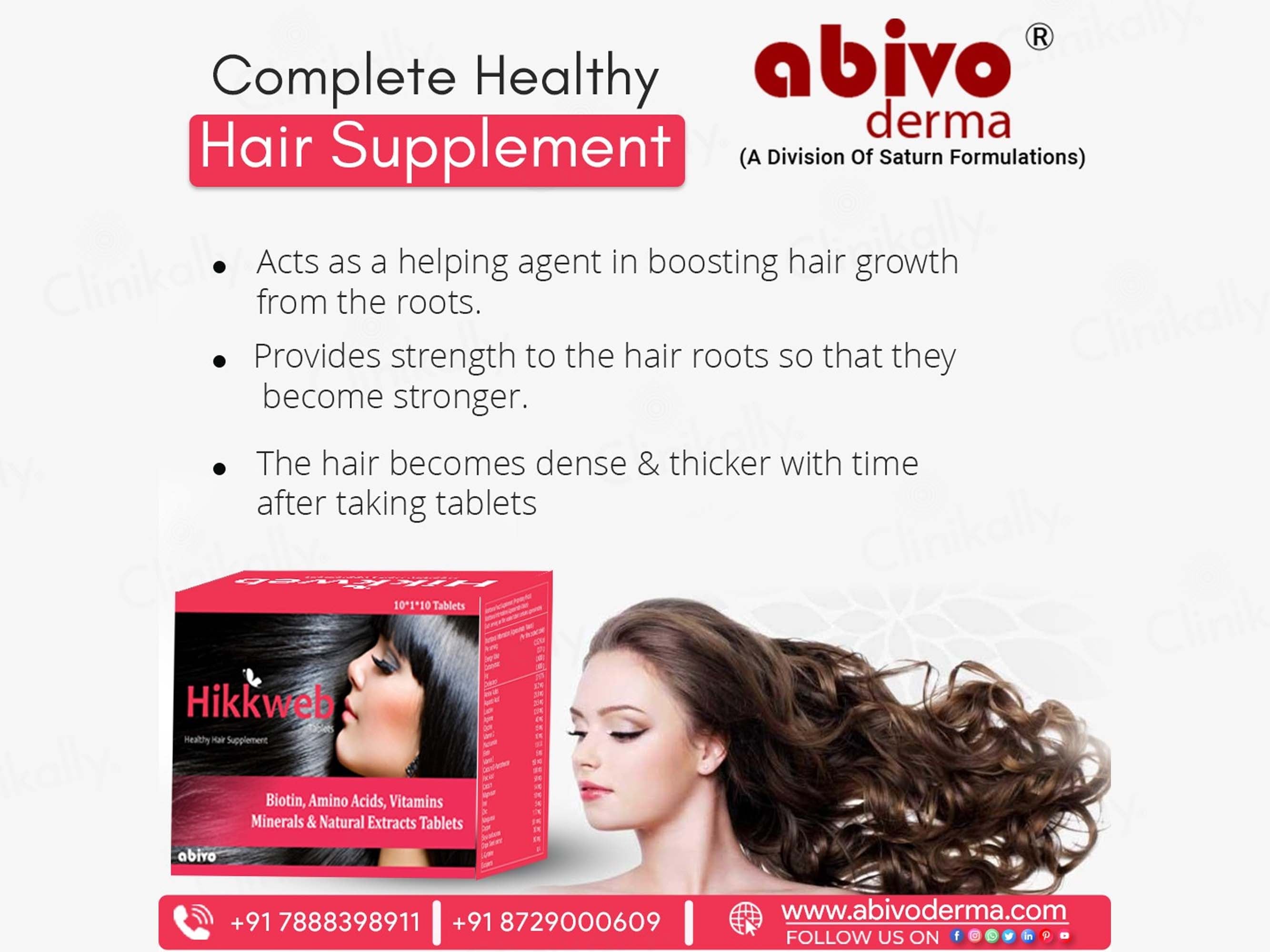 Hikkweb Healthy Hair Supplement