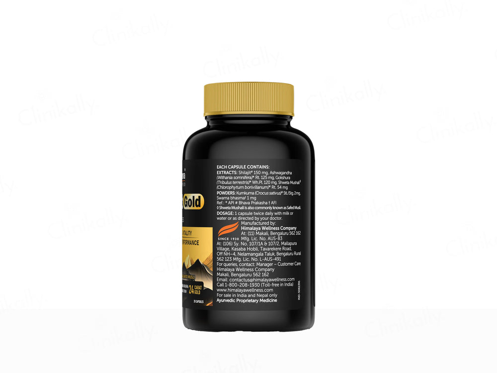 Himalaya Wellness Pure Himalayan Shilajit Gold Capsule
