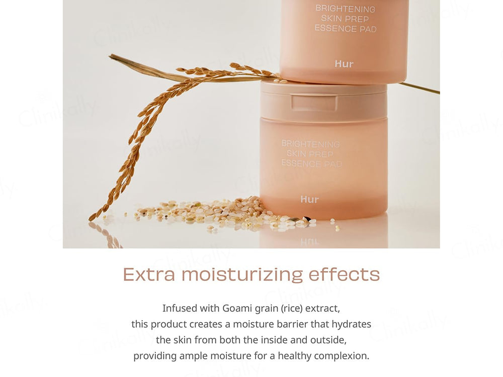 House Of Hur Brightening Skin Prep Essence Pad