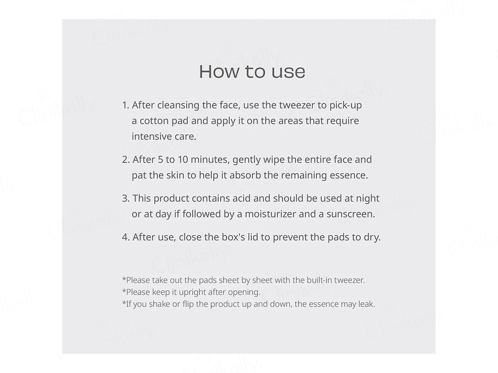 House Of Hur Brightening Skin Prep Essence Pad