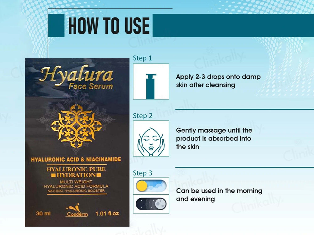 Hyalura Hyaluronic Pure Hydration Face Serum