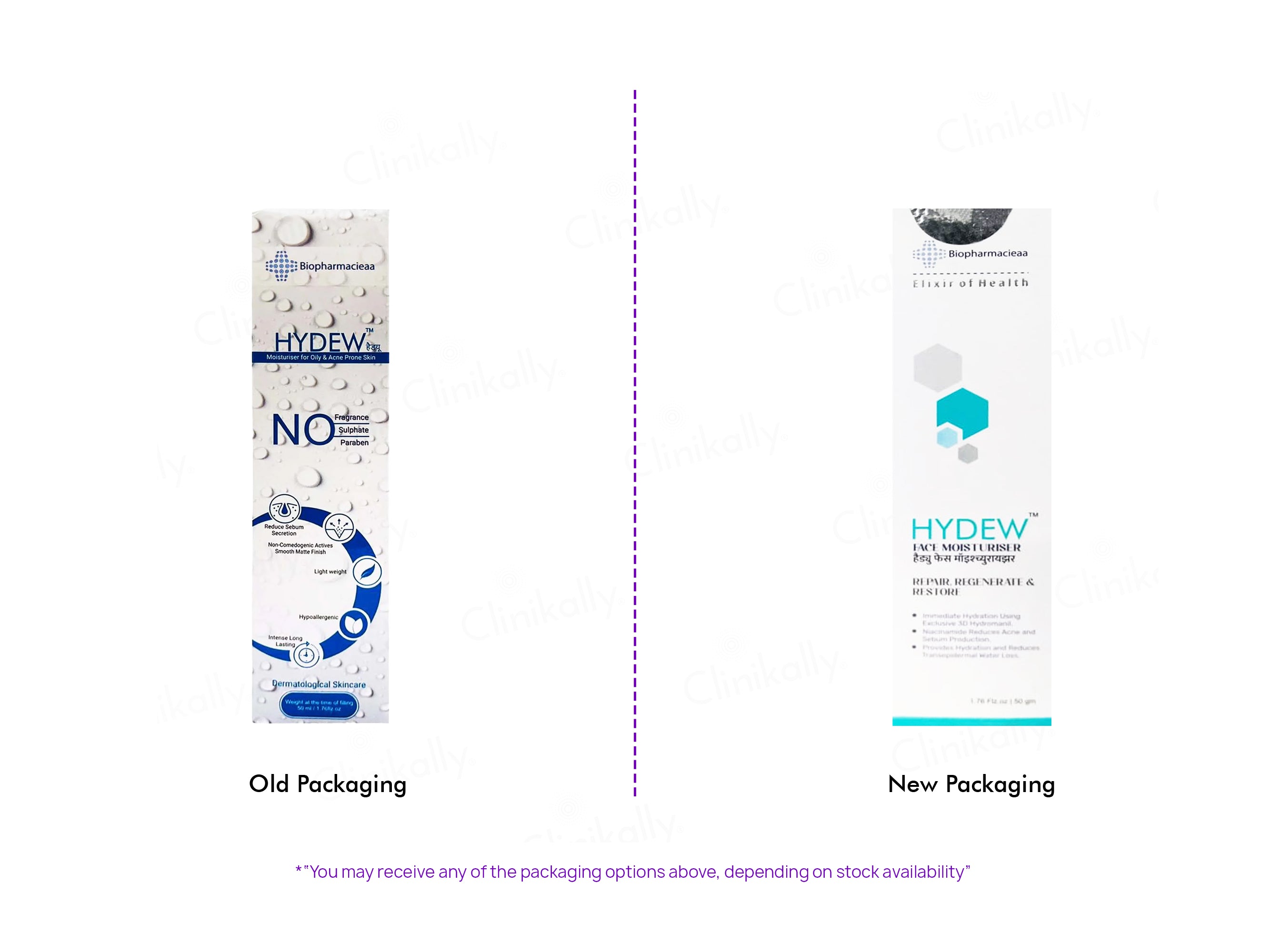 Hydew Moisturiser For Oily & Acne Prone Skin