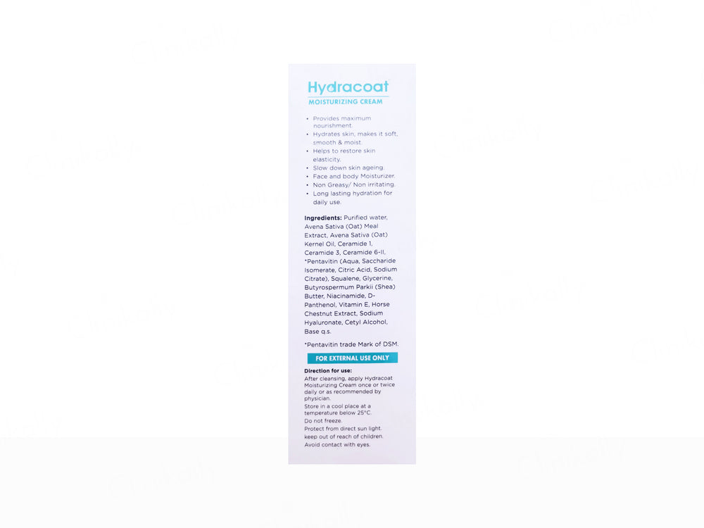 Hydracoat Moisturizing Cream For Normal To Dry Skin
