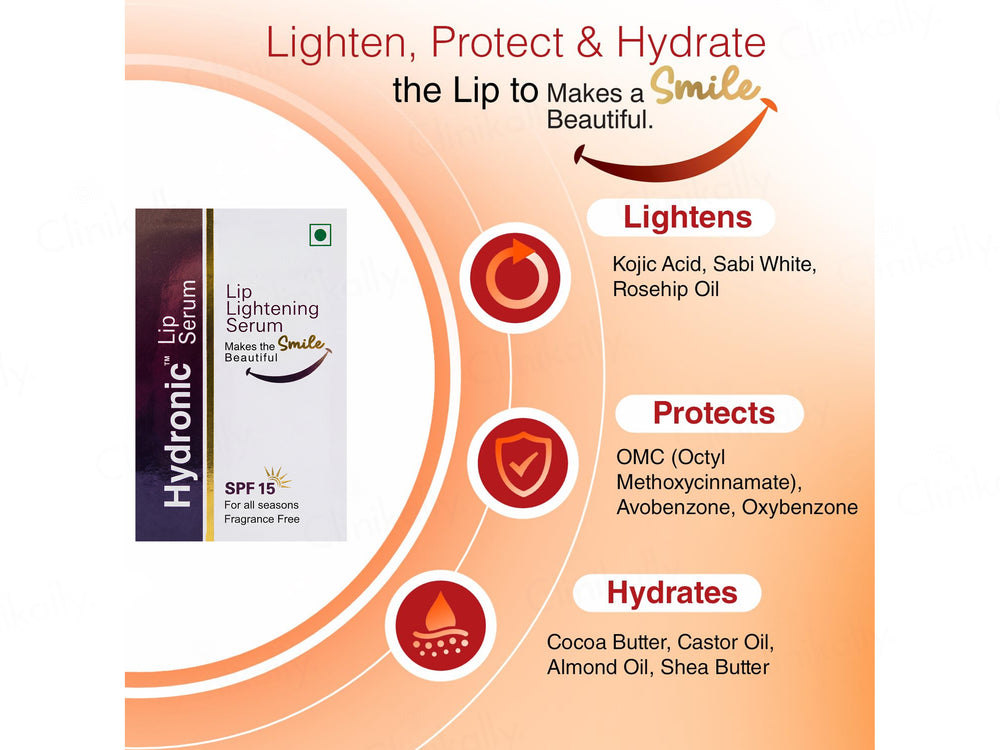 Hydronic Lip Lightening Serum SPF 15