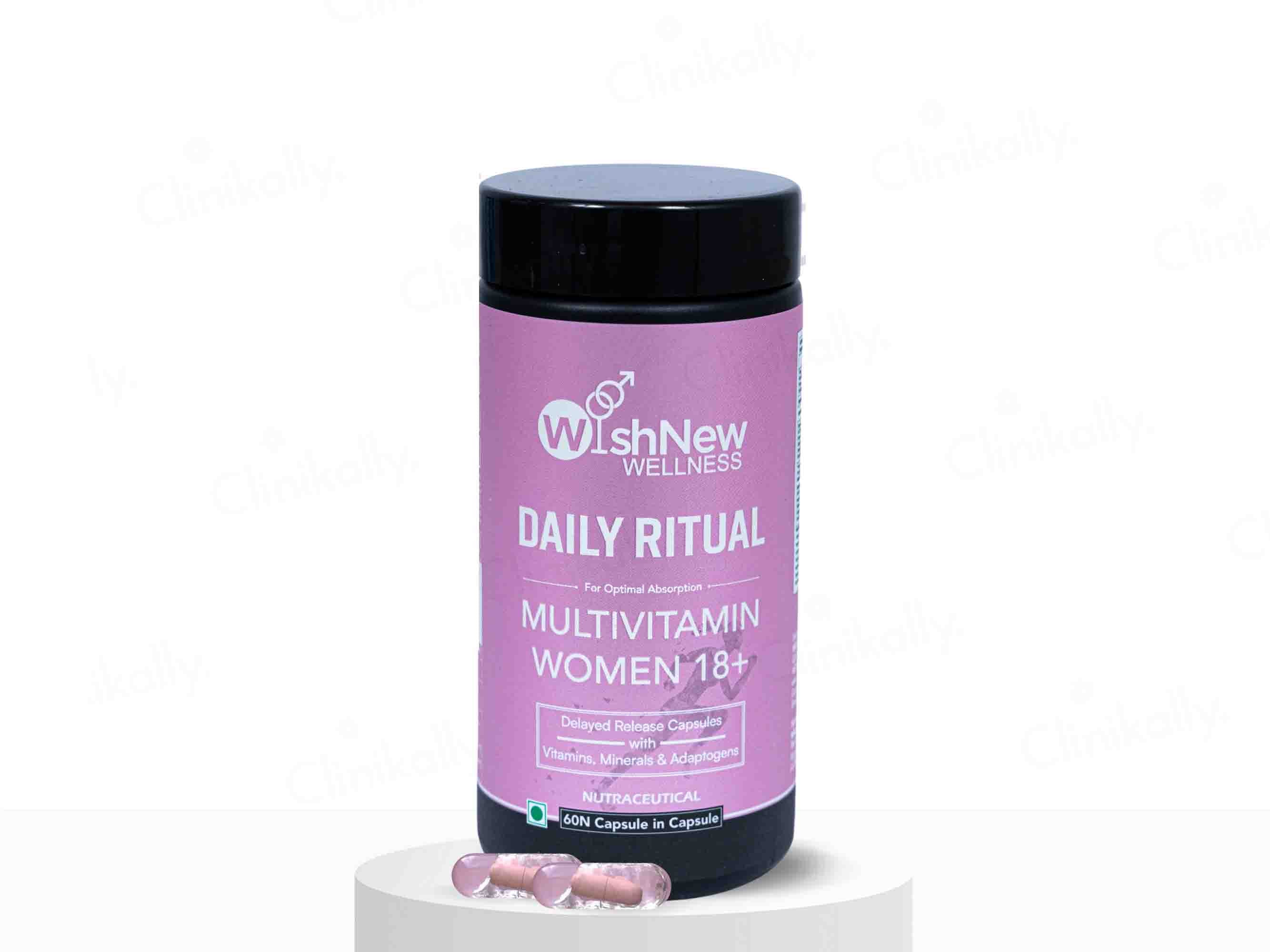 WishNew Wellness Daily Ritual Multivitamin Capsule For Women 18+