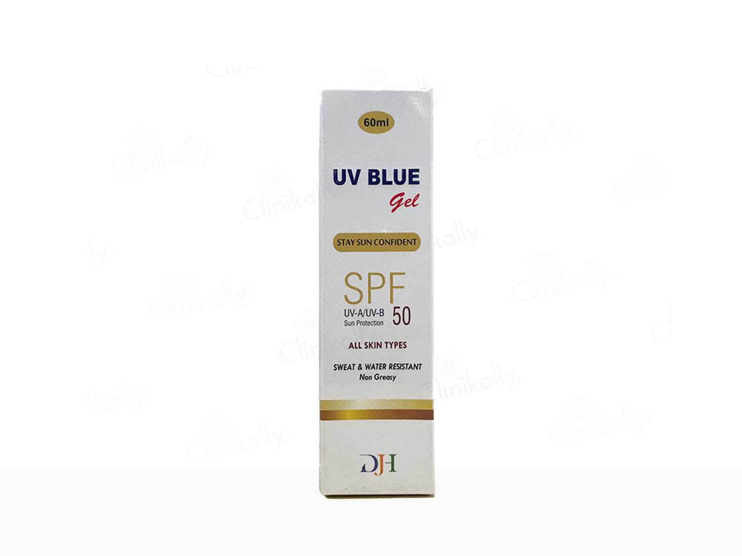 UV Blue Sunscreen Gel SPF 50-Clinikally