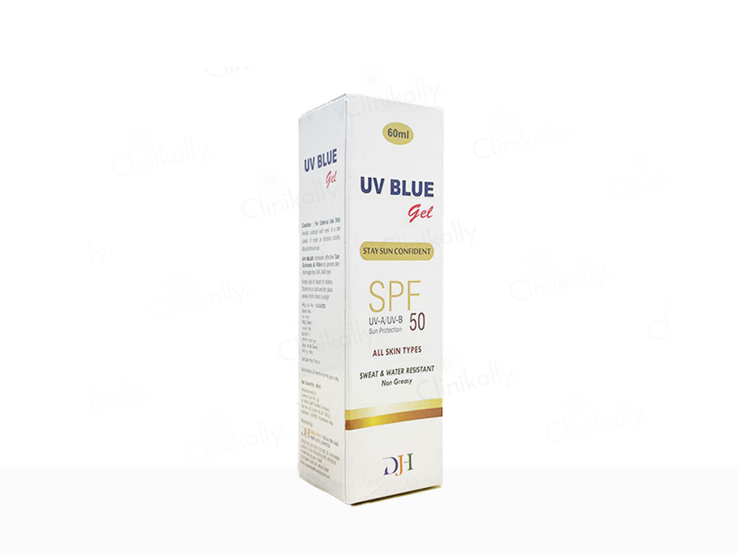 UV Blue Sunscreen Gel SPF 50-Clinikally